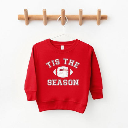 The Juniper Shop Tis The Season Football Toddler Graphic Sweatshirt