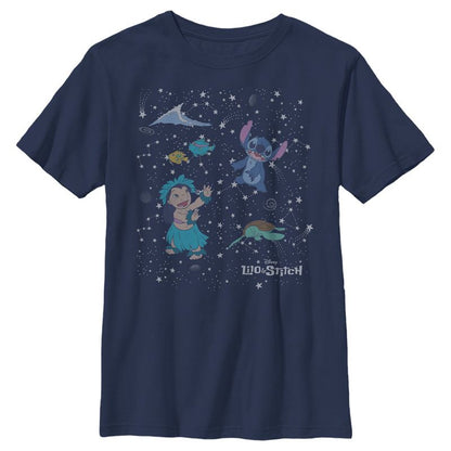 Boy's Lilo & Stitch Aloha From Space T-Shirt