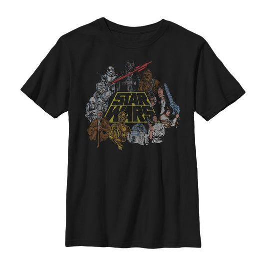 Boy's Star Wars Classic Characters T-Shirt