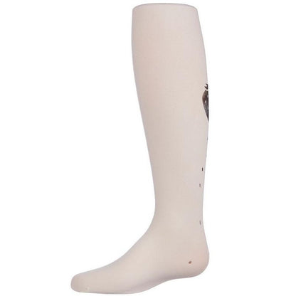 Memoi Strawberry Feet Forever Printed Girls Opaque Tights