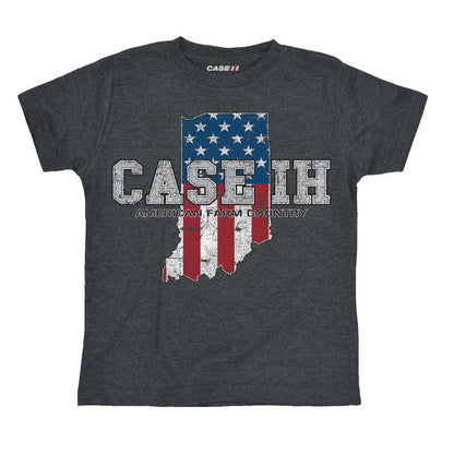 Boys' - Case IH - Country Patriotic IN Short Sleeve Graphic T-Shirt