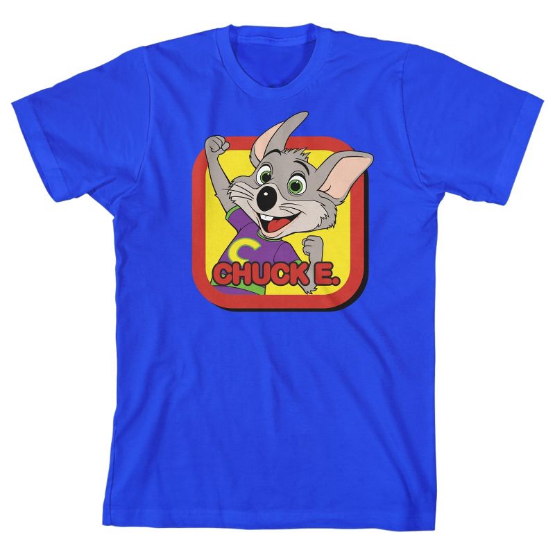 Chuck E. Cheese Youth Royal Blue T-shirt