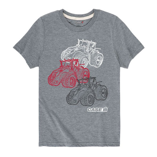 Boys' - Case IH - Magnum Tractor Prints Short Sleeve Graphic T-Shirt