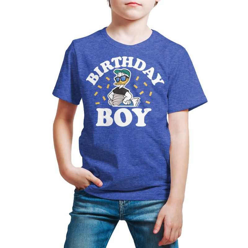 Boys' - Disney - Birthday Boy Donald Short Sleeve Graphic T-Shirt