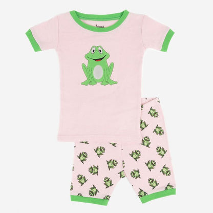 Leveret Kids Cotton Short Pajamas - Animal Prints