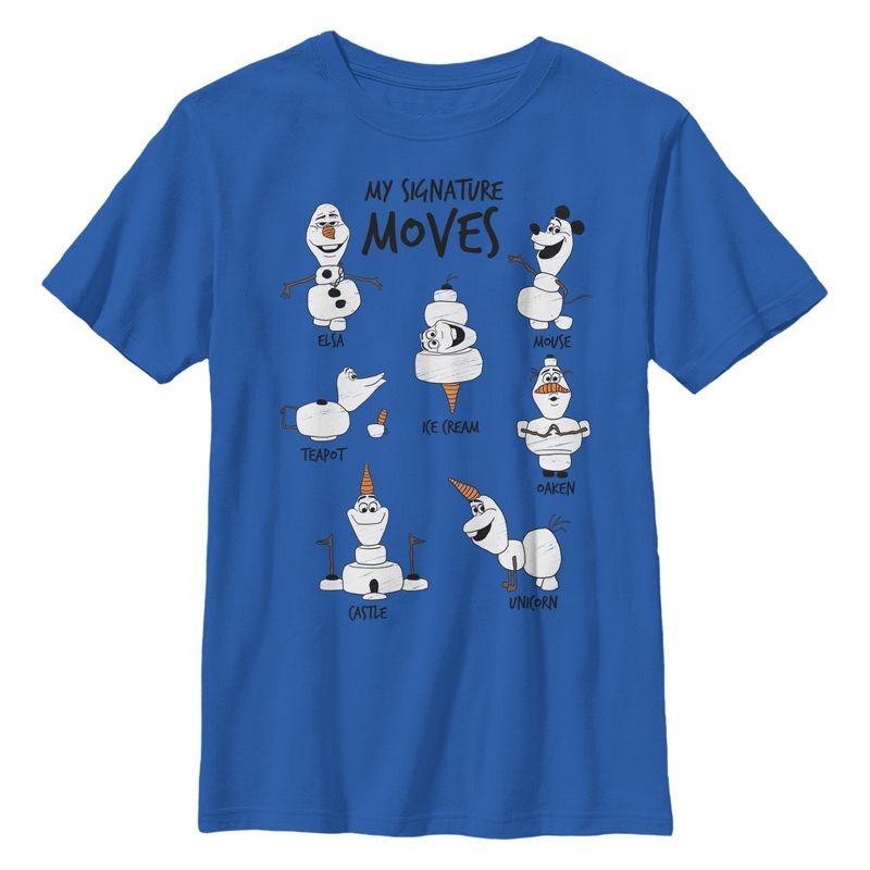 تي شيرت Frozen 2 Olaf Signature Moves للأولاد