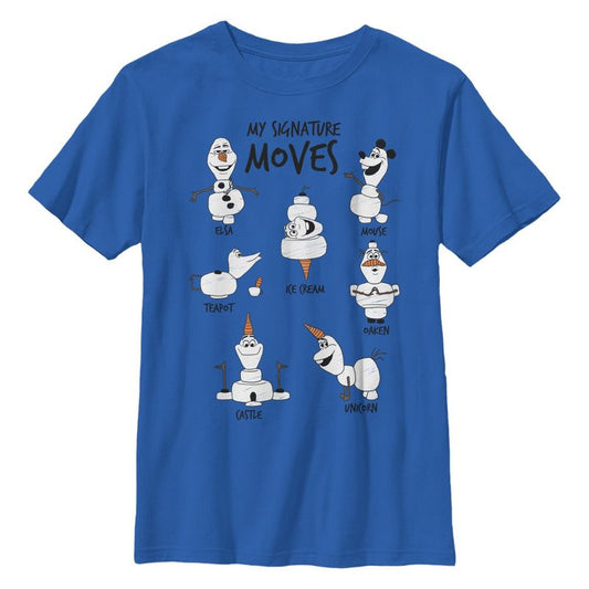 تي شيرت Frozen 2 Olaf Signature Moves للأولاد