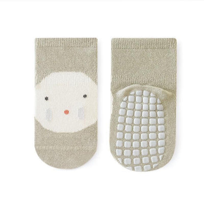 MyKids-USA Comfy Cotton Cartoon Socks Non-Slip