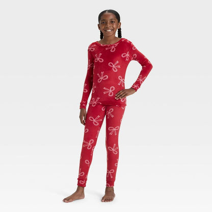 Kids' Long Sleeve Snuggly Soft Pajama Set - Cat & Jack™
