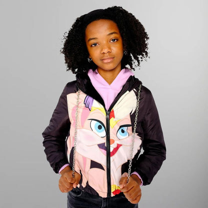 Members Only Girl Midweight With Fur Lining Jacket