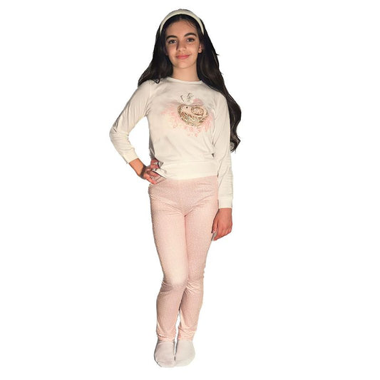 Mi Amore Gigi Hedgehog Interchangeable Butterfly Pajama Set