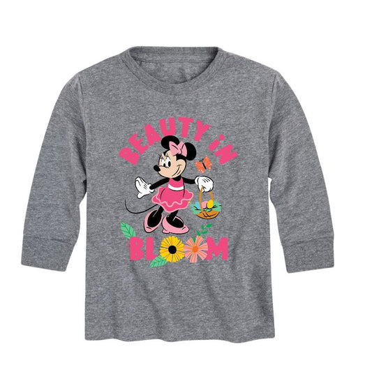 Boys' - Disney - Minnie Beauty In Bloom Long Sleeve Graphic T-Shirt