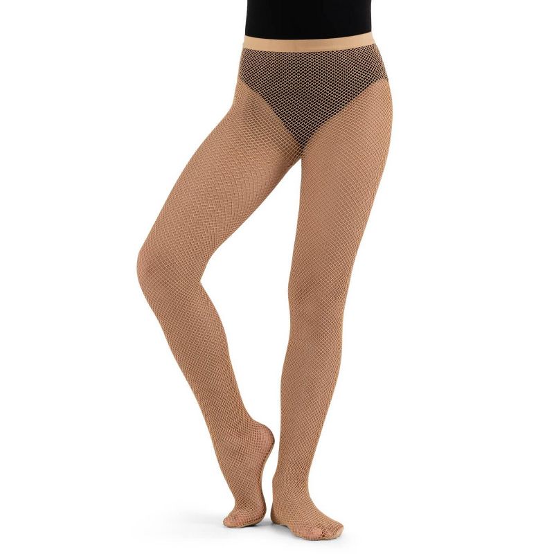 Capezio Professional Fishnet Seamless Tight - Girls
