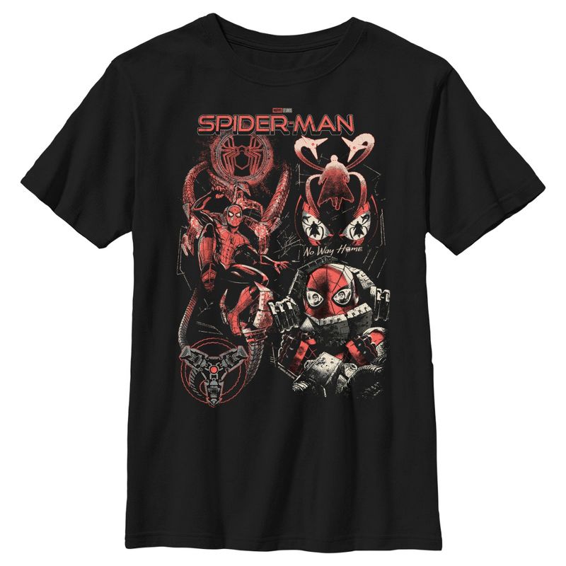 Boy's Marvel Spider-Man: No Way Home Evil Doc Ock Grip T-Shirt