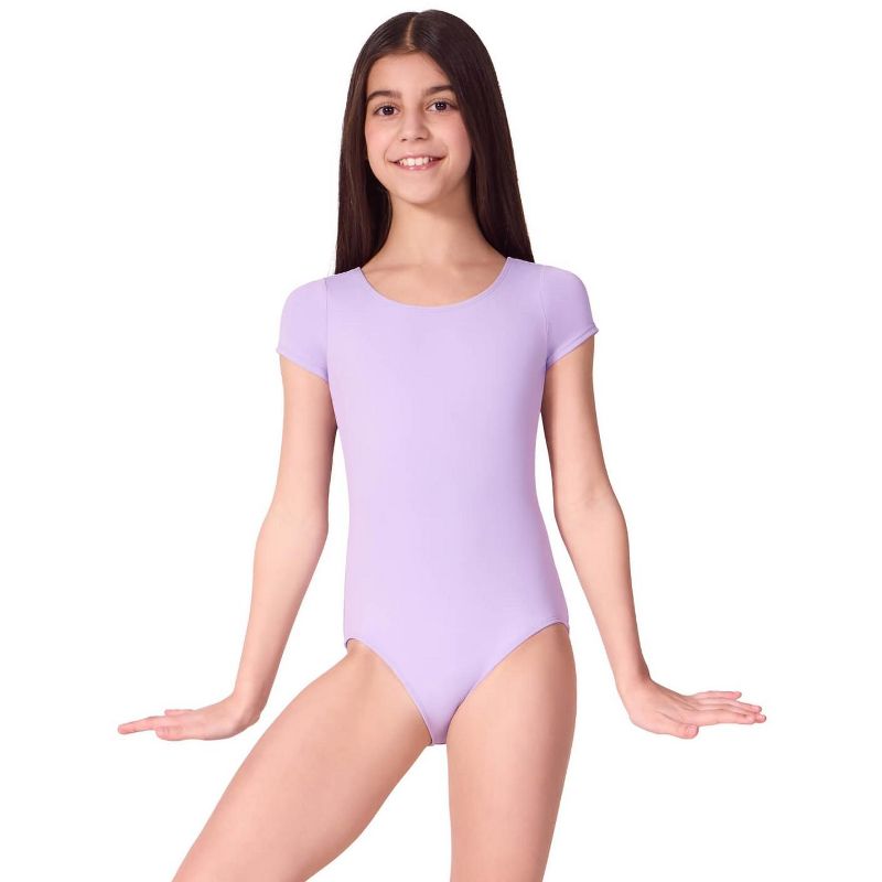 لباس ضيق بأكمام قصيرة من Capezio للفتيات من Future Star