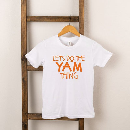 تي شيرت شبابي بأكمام قصيرة من Juniper Shop Let's Do The Yam Thing