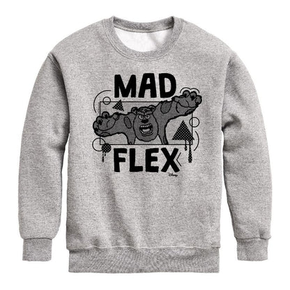 Boys' - Disney - Mad Flex Sully Graphic Long Sleeve Fleece Sweatshirt