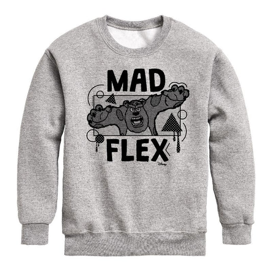 Boys' - Disney - Mad Flex Sully Graphic Long Sleeve Fleece Sweatshirt