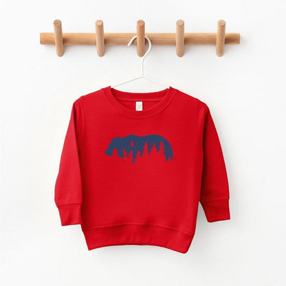 The Juniper Shop Bear Trees Toddler Graphic Sweatshirt