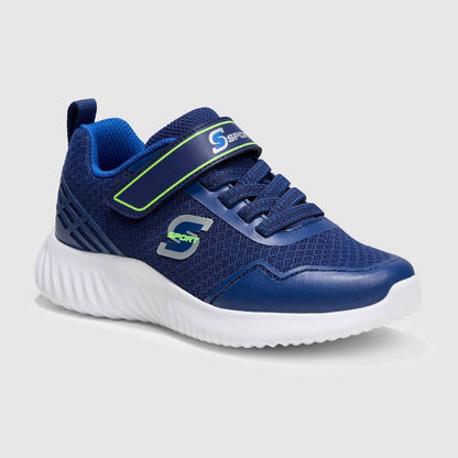 S Sport By Skechers Kids' Rayner Sneakers - Navy Blue