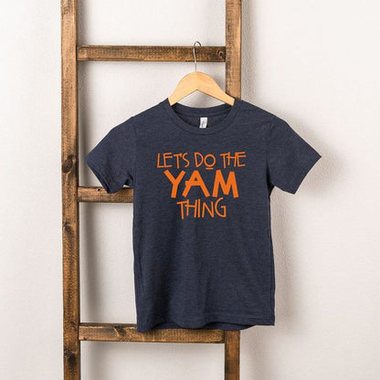 تي شيرت شبابي بأكمام قصيرة من Juniper Shop Let's Do The Yam Thing