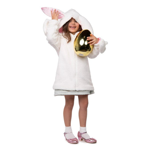 A Leading Role Premium Child Fuzzy Bunny Zip-Up Jacket