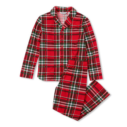 Lands' End Kids Flannel 2 Piece Pajama Set