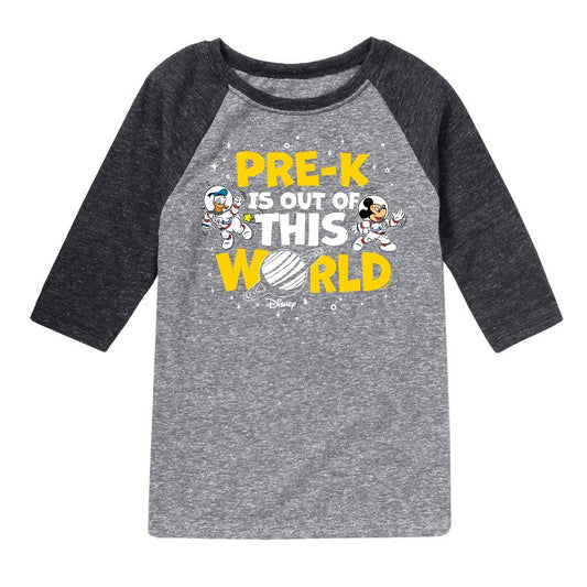 Boys' - Disney - Pre-K Out Of This World Raglan Graphic T-Shirt