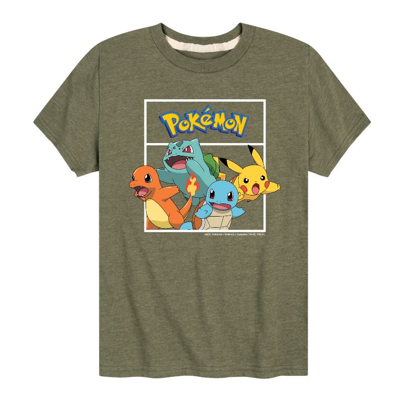 تي شيرت جرافيكي بأكمام قصيرة لفريق بوكيمون للأولاد