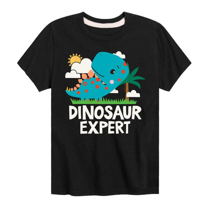 تيشيرت فيشر برايس للأولاد بأكمام قصيرة ورسومات ديناصورات الخبراء
