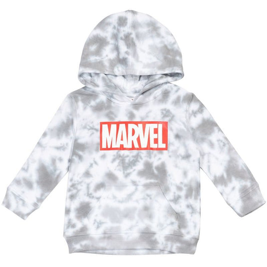 Marvel Comics Iconic Logo Fleece Pullover Hoodie Toddler to Big Kid