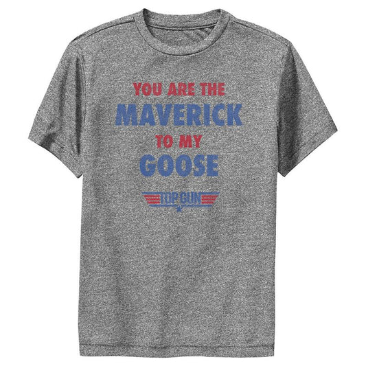 تي شيرت الأداء "You Are the Maverick to My Goose" للأولاد من Top Gun