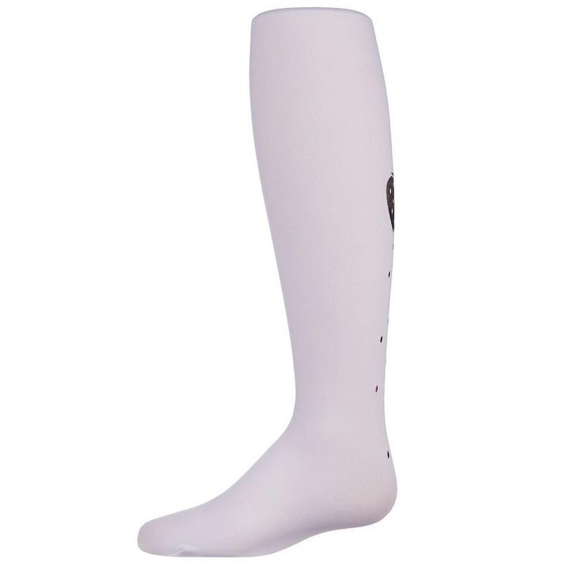 Memoi Strawberry Feet Forever Printed Girls Opaque Tights