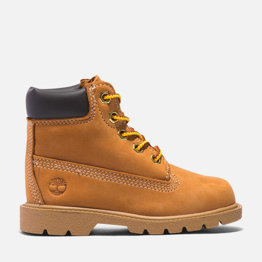 حذاء Timberland Classic المقاوم للماء للأطفال الصغار مقاس 6 بوصات