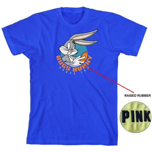 تي شيرت أزرق ملكي للأولاد من Space Jam Serious Bugs Bunny