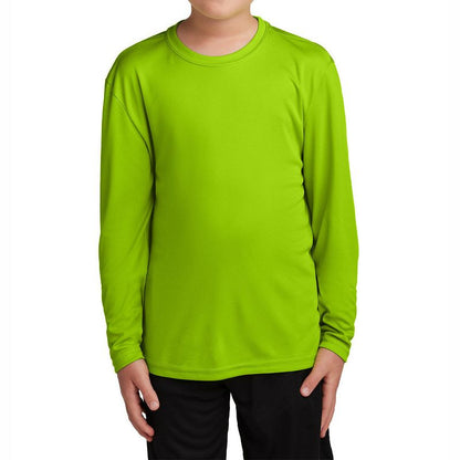 Mafoose Youth PosiCharge Long Sleeve Competitor Tee