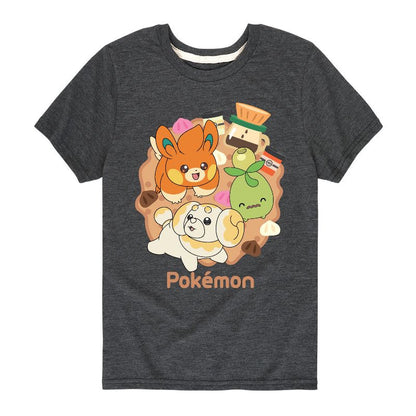 تي شيرت جرافيكي بأكمام قصيرة من مجموعة بوكيمون للأولاد
