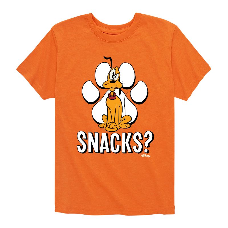 Boys' - Disney - Pluto Snacks? Short Sleeve Graphic T-Shirt