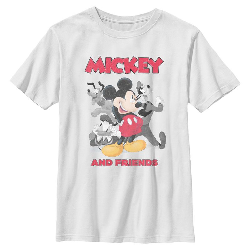 تي شيرت ميكي وأصدقاؤه الأصليون للأولاد