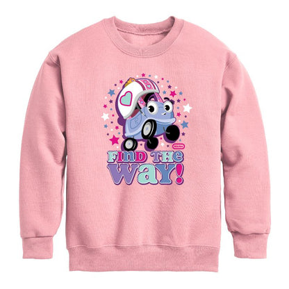 Boys' - Little Tikes - Find the Way Graphic Long Sleeve Fleece Sweatshirt