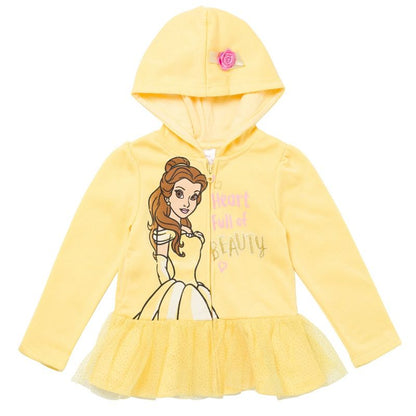 Disney Princess Girls Zip Up Hoodie Toddler