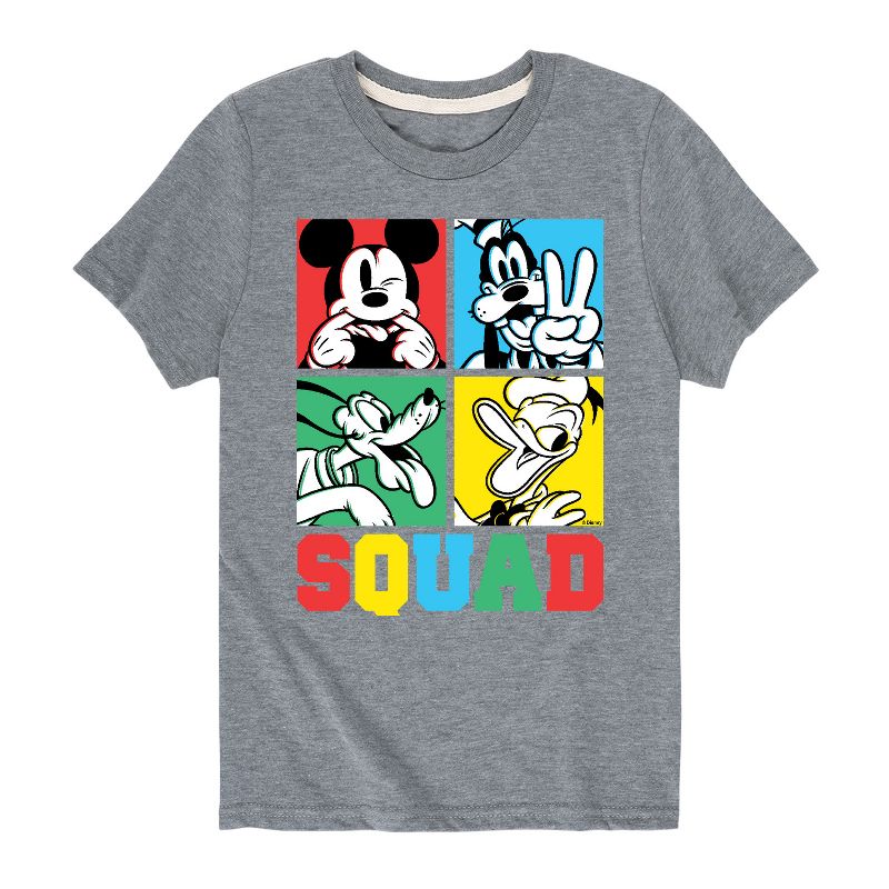 Boys' - Disney - Squad Grid Short Sleeve Graphic T-Shirt