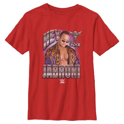 تي شيرت WWE The Rock Hey Jabroni للأولاد