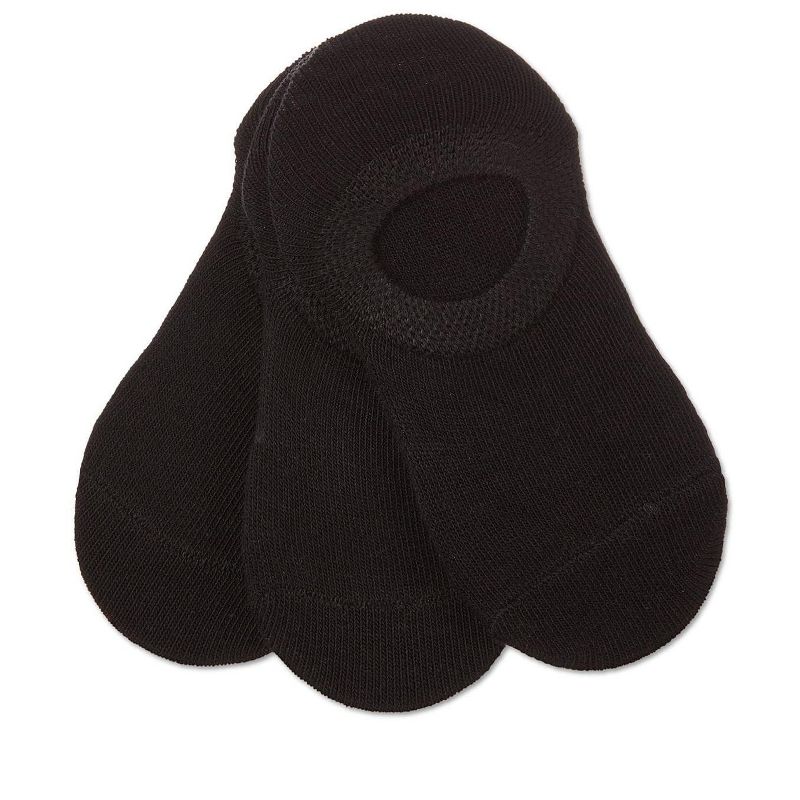 Memoi Girls' 3 Pair Pack No Show Sneaker Liner Socks