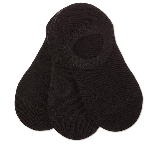 Memoi Girls' 3 Pair Pack No Show Sneaker Liner Socks