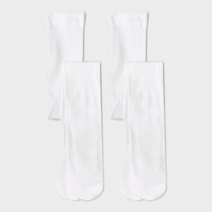 Girls' 2pk Nylon Dance Tights - Cat & Jack™