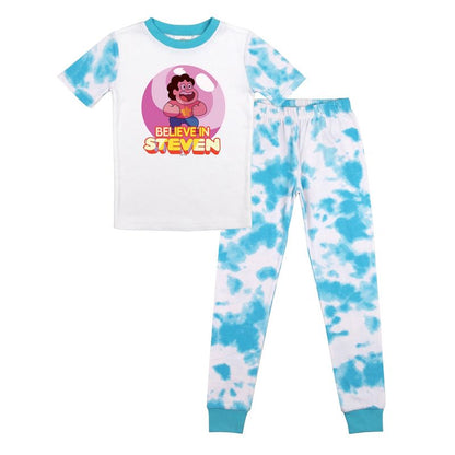 Steven Universe Pink Character Bubble Boy's 2-Pack Pajama Set