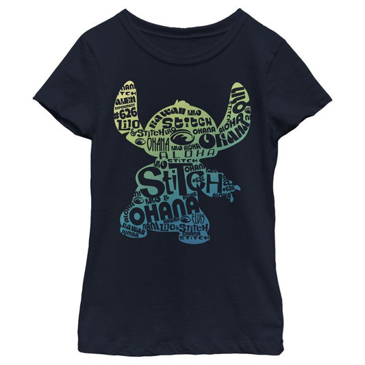 Boy's Lilo & Stitch Silhouette Stitch T-Shirt