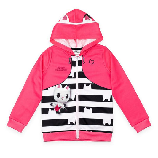 Dreamworks Gabby's Dollhouse Girls Zip Up Hoodie Toddler