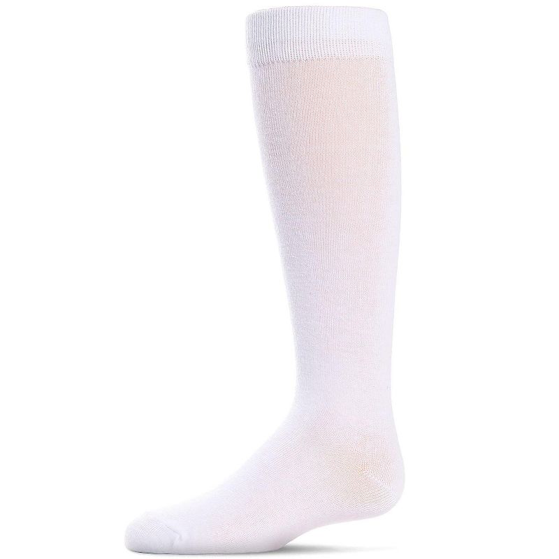Memoi Cotton Blend Knee High Girls Uniform Socks